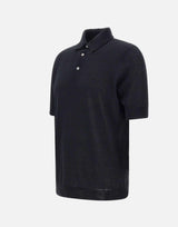 Polo in crepe di cotone PL1MC CR14T990 FILIPPO DE LAURENTIIS