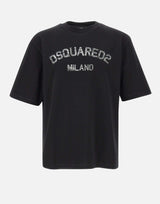 "Loose Fit Tee" S74GD1476 D20020962X DSQUARED2