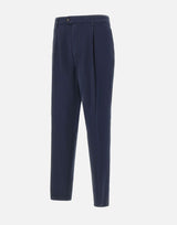 Pantaloni "Milano" in cotone e seta K75PANJ05 TET0K00411 ELEVENTY