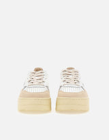 Sneakers "Platform Low" in pelle PTLW LS01 AUTRY