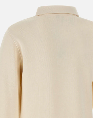 Felpa collo a polo SH5781 XFJ LACOSTE