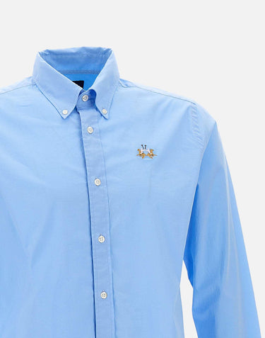 Camicia in cotone stretch CCMC02 PP00307003 LA MARTINA