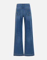 Jeans in denim stretch wide leg QP6BL008 3019 KAOS