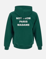 Felpa " Le Hoodie Slogan" in cotone HO162 CO127DGN DROLE DE MONSIEUR