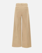 Pantaloni "Olimpia" in gabardina di cotone OLIMPIA KAKI TRUE AVENUE