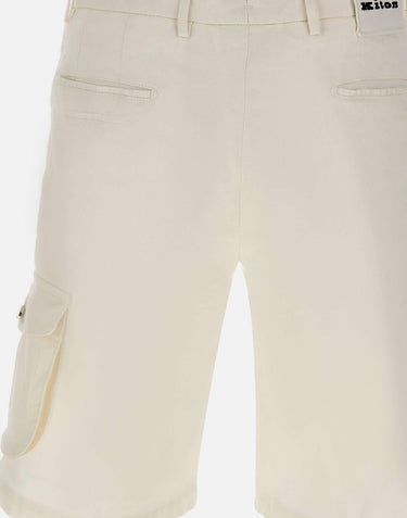 Shorts cotone e lino UFPPBK0603F17 003 KITON