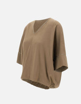 Blusa in lino e viscosa stretch TPDC02F361H550 1266 FABIANA FILIPPI