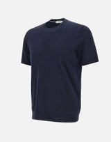 T-shirt in seta e cotone A010 F2006685 PAOLO PECORA