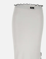"Rib long midi skirt" 113654 400 ROTATE BIRGER CHRISTENSEN
