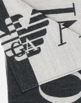 Sciarpa in lana e viscosa EM003764 AF19799MC001 EMPORIO ARMANI