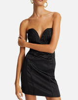 "Satin mini dress" 114417 100 ROTATE BIRGER CHRISTENSEN