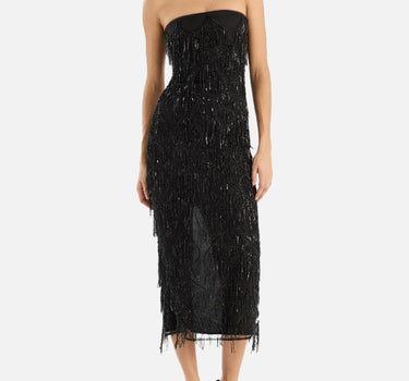 "Sequins midi tube dress" 114622 100 ROTATE BIRGER CHRISTENSEN