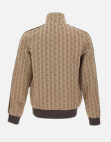 Felpa in jacquard con zip Paris SH1368 6IR LACOSTE