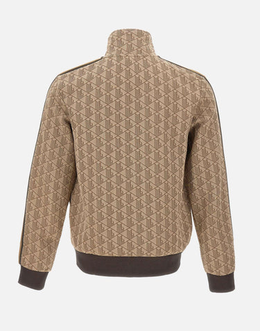 Felpa in jacquard con zip Paris SH1368 6IR LACOSTE