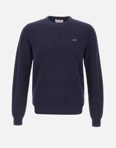 Maglia in cotone e lana K45126 07 SUN68