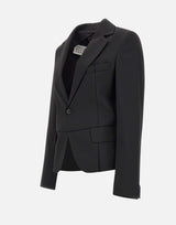 Blazer in viscosa S52BN0143 M35227900 MM6 MAISON MARGIELA