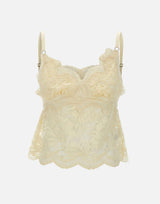 "Tank top in lace" 25PJT0043PA0170 P105 RABANNE