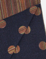 "Signature Stripe' Polka Dot Scarf " M1A150PT731 92 PAUL SMITH