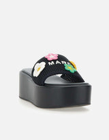 "The Daisy Crochet Platform Sandal" 2P5FFS001F05 002 MARC JACOBS