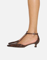 Scarpe con tacco "Liz" PU0596006003 MOKA AEYDE