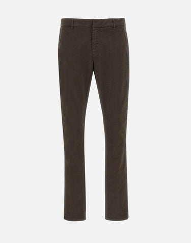 Pantaloni "Gaubert" in cotone stretch UP235GSE043U PTD730 DONDUP