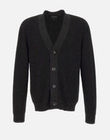 Cardigan in viscosa con lurex EM004122 AF20938OC003 EMPORIO ARMANI
