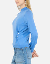 Maglia in lana con perle CF5041MA82O X0713 LIU-JO