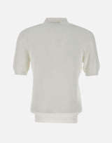Polo in maglia di cotone organico 57113 20620002 GRAN SASSO