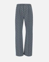 Pantaloni con monogramma XF9313 525 LACOSTE