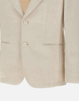 Blazer in lino e cotone 50514657 255 BOSS