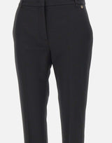 Pantaloni in tessuto crepe stretch CF4411T2200 22222 LIU-JO