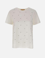 T-shirt con cristalli RIJDK002 1041 KAOS