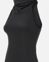 "Fluid drape" 1325JTP006473A BLACK VICTORIA BECKHAM