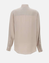 Camicia "Asymmetric Ruffle Blouse" in seta 1125WSH005505A HEATHER VICTORIA BECKHAM
