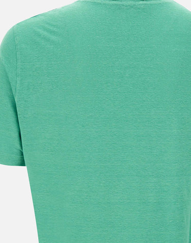 T-shirt in lino"Jerlin" TSMC JERLINU650 FILIPPO DE LAURENTIIS