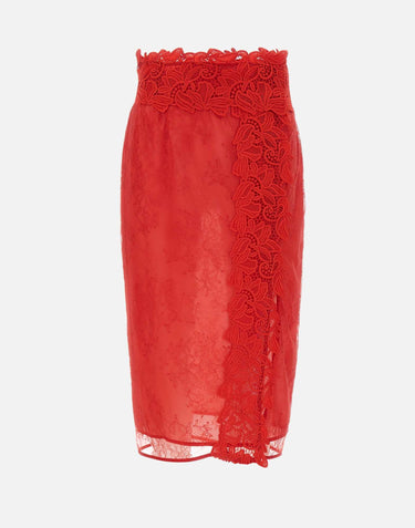 Gonna in pizzo 4G083A N0313 BLUMARINE