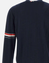 Cardigan "Rib stitch relaxed fit" MKC519A Y1002415 THOM BROWNE