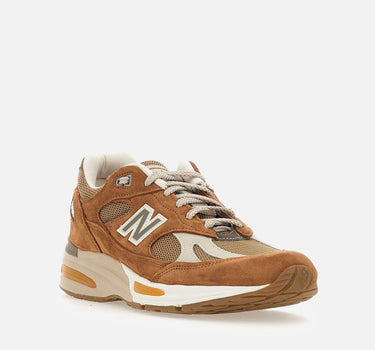 "Made in UK 991v2 Iconic Influences" U991GB2 BROWN NEW BALANCE