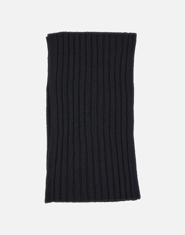 Sciarpa in lana e cashmere 13898 19615999BLACK GRAN SASSO