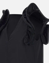 Blusa in popeline di cotone QP1MR021 0001 KAOS