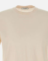 T-shirt in seta e cotone A010 F2001342 PAOLO PECORA