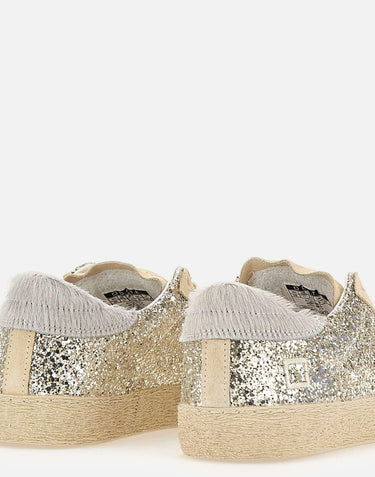 Sneakers "Hill Low Glitter platinum" W431HLGL PL D.A.T.E.
