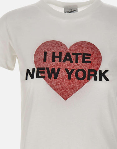 T-shirt in cotone VAQ10T004 WHITE VAQUERA