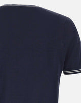 T-shirt in maglia DK87060 BLU DIKTAT