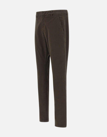 Pantaloni "Gaubert" in cotone stretch UP235GSE043U PTD730 DONDUP