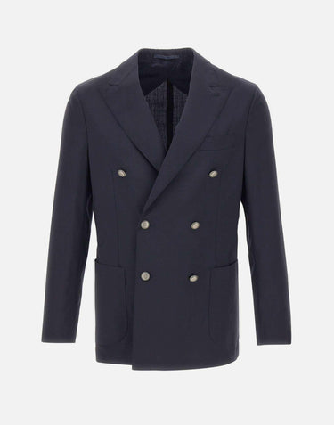 Blazer "Lello" in lana 165002U GDP0001 BARBA