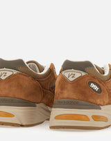"Made in UK 991v2 Iconic Influences" U991GB2 BROWN NEW BALANCE