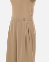 Jumpsuit in satin e maglia 192146 289 KANGRA