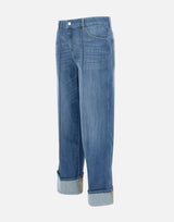 Jeans con risvolto RP6MG015 3019 KAOS