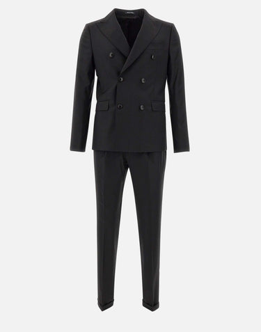 Completo due pezzi  "King"  in fresco lana LP3150 A8DP1P99 MARCHESANI